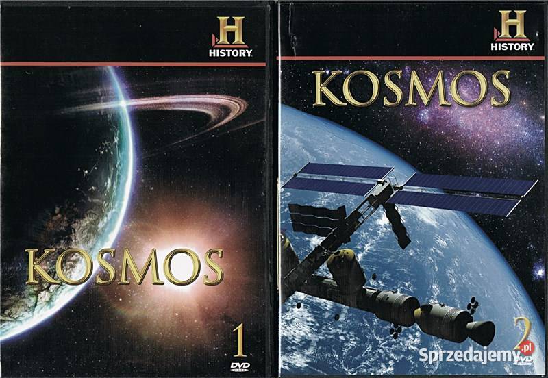 KOSMOS cz 1 i 2 serii History Channel na płytach 2 płyty Chorzów sprzedam