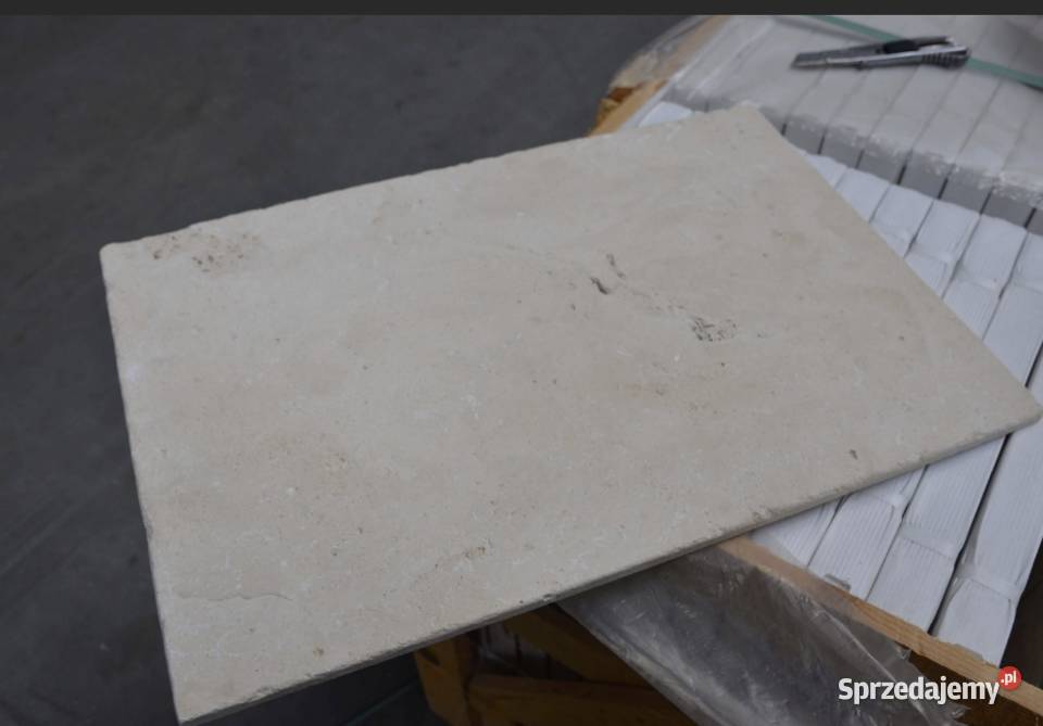 Płytki Trawertyn Light Premium bębnowany