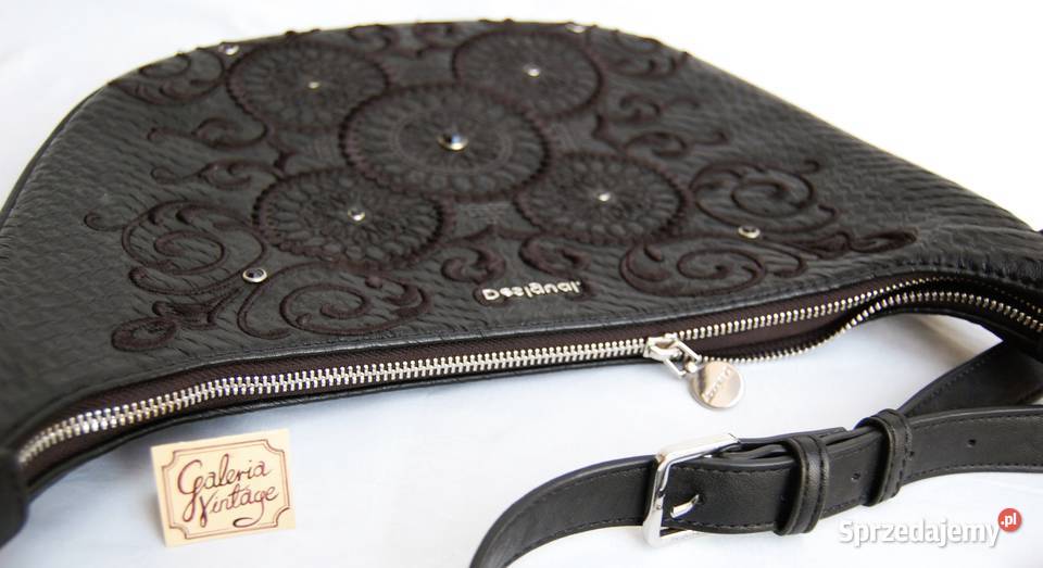 Desigual Majestic Siberia czarna haftowana Lublin