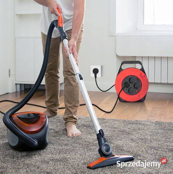 Przedłużacz 10m na bębnie sprzedam