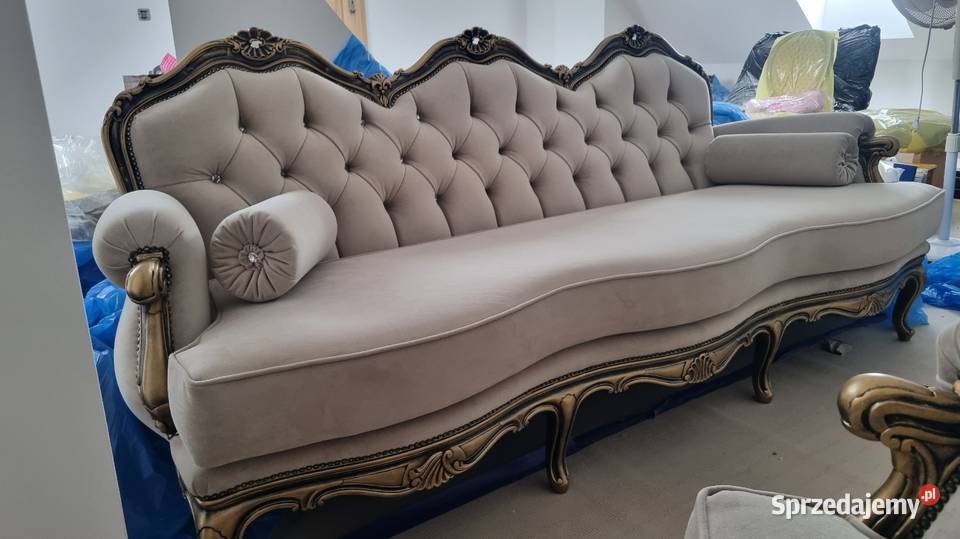 Komplet wypoczynkowy Ludwik NOWY Sofa fotele
