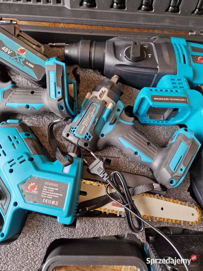 ZESTAW NARZĘDZI AKU 48V 6w1 MŁOT KLUCZ Głogowa