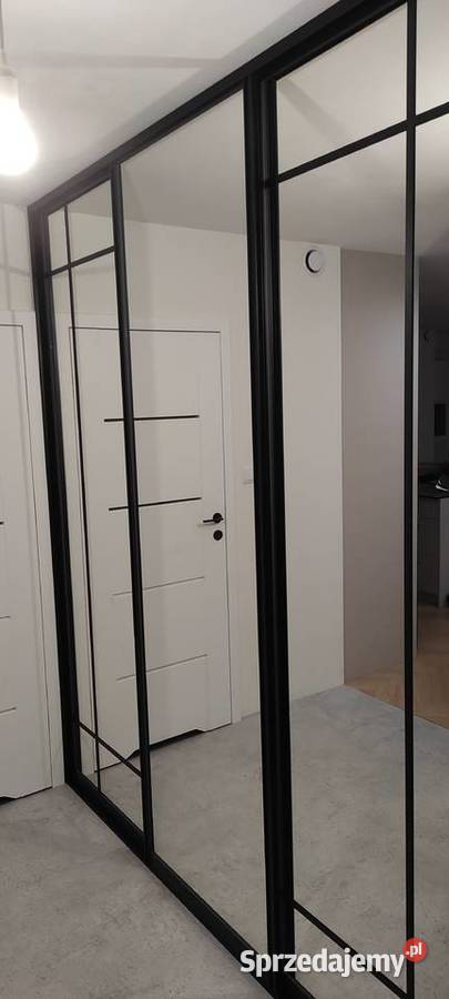Fronty Przesuwne Loft Czarny Struktura Na Wymiar 100cm Lublin