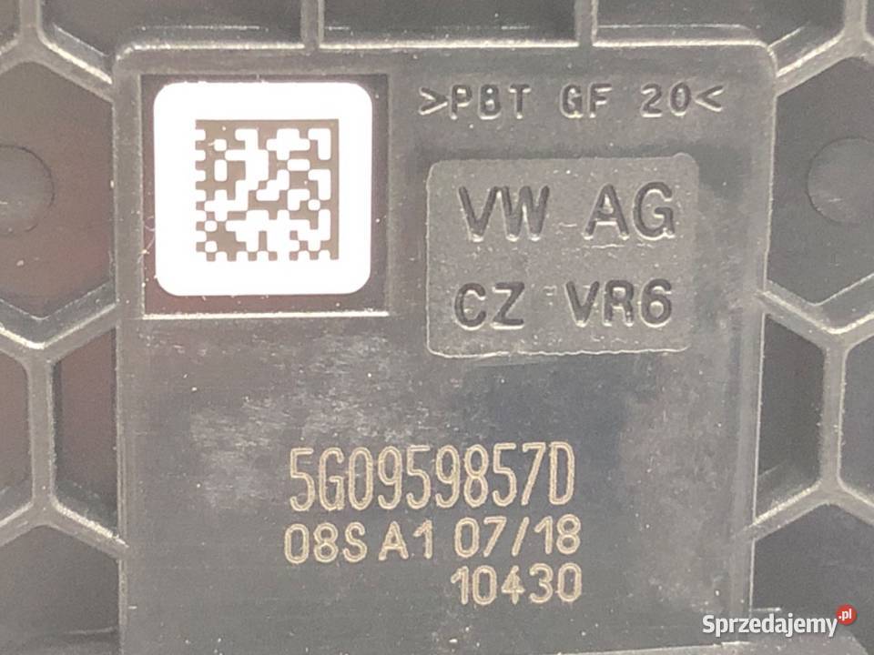 PRZEŁĄCZNIK SZYB VW GOLF VII 5G0959857D Kombi