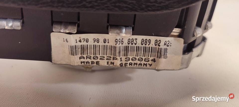 PORSCHE BOXSTER 986 PODUSZKA AIRBAG KIEROWNICA sprzedam