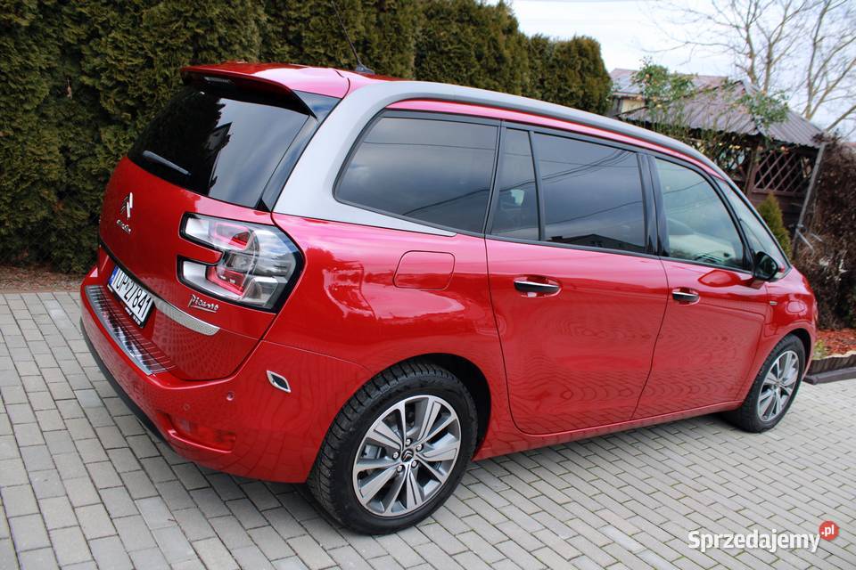 Citroen C4 Grand Picasso Exclusive 7osobowy nieuszkodzony Opatów