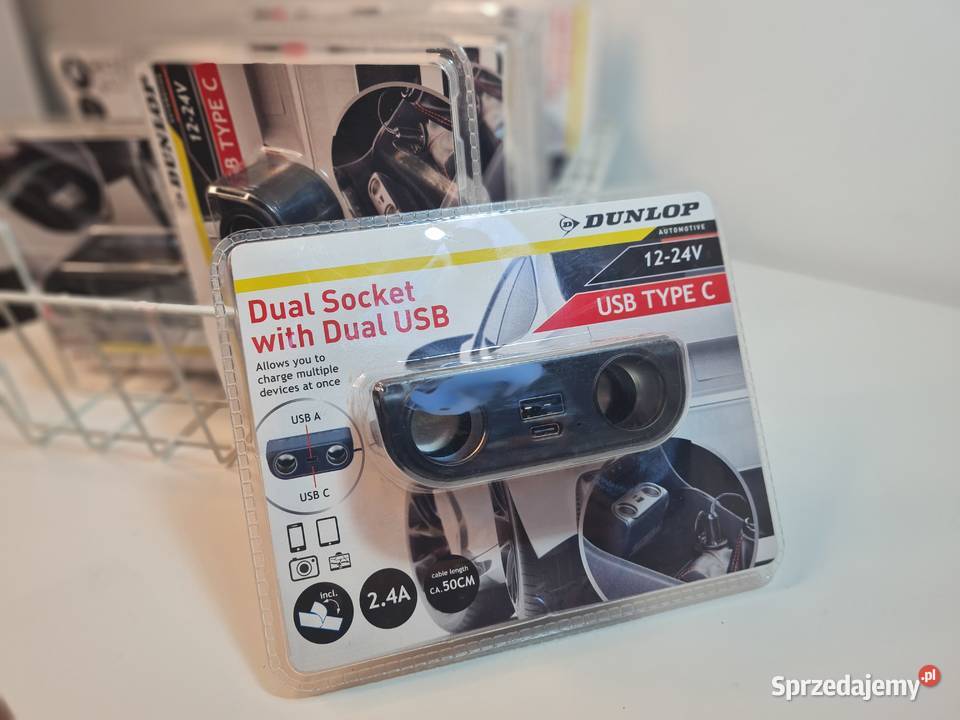 Podwójny rozdzielacz samochodowy Dunlop Krasne-Lasocice