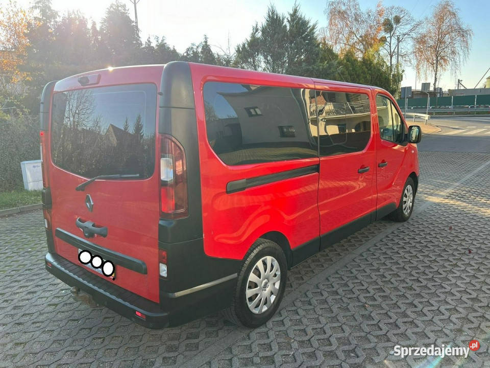 Renault Trafic Renault Trafic Long Maxi 16 DCI ASR (kontrola trakcji) wielkopolskie Gostyń