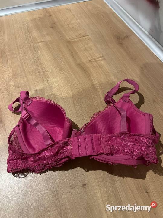 Uroczy różowy staniczek 80D Gdańsk