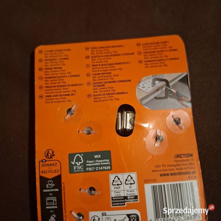 Szczypce zaciskowe C Werckmann Professional Lwówek Śląski