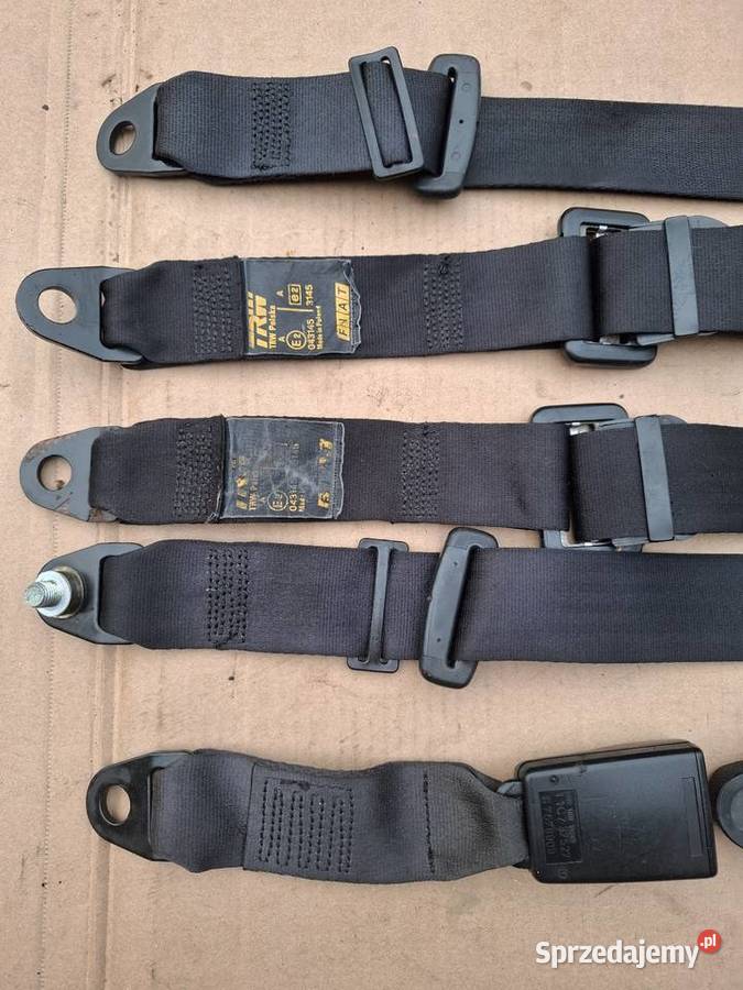 Pasy bezpieczeństwa tył tylne Fiat 126p Maluch osobowe