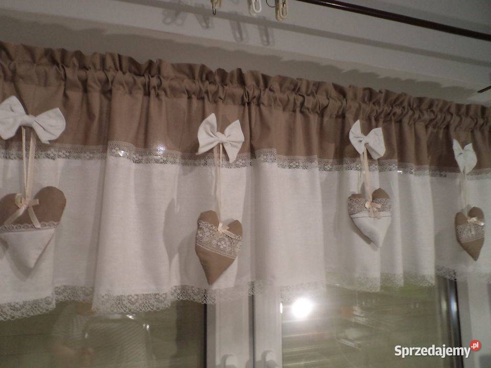 zazdrostki firanki szyjemy na wymiar Wystrój okien kujawsko-pomorskie Włocławek sprzedam