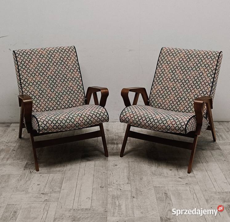 fotel fotele Tatra Czechosłowacja lata 60te Radomsko