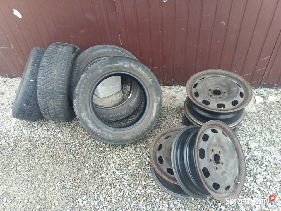 Sprzedam opony zimowe z felgami Lubaczów