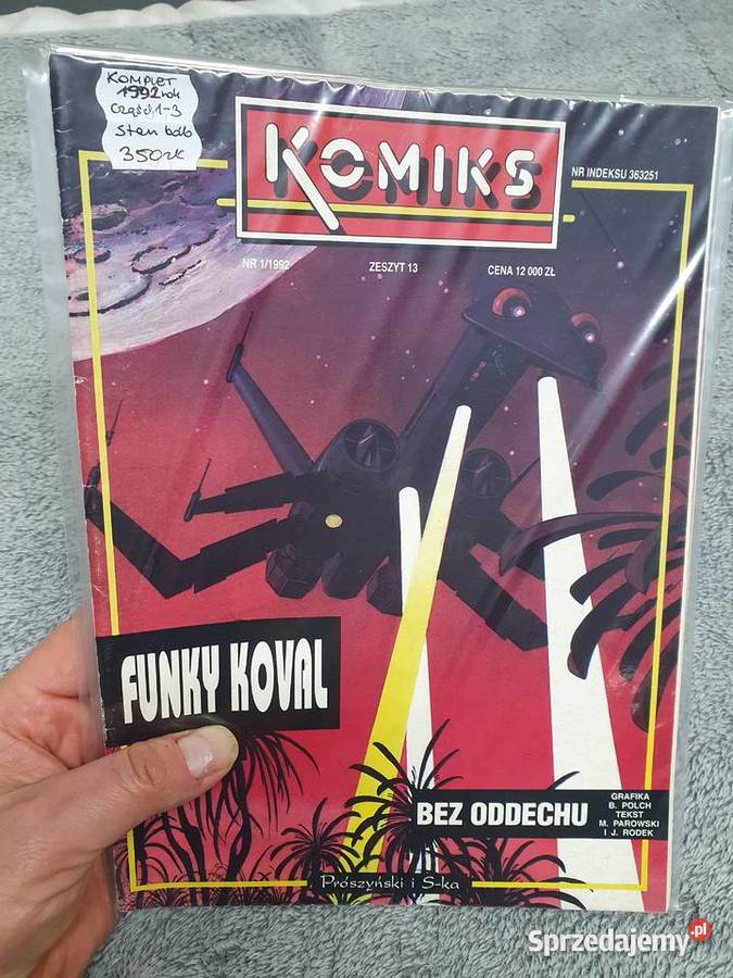 Funky Koval zestaw 3 komiksów stan pomorskie Gdynia sprzedam