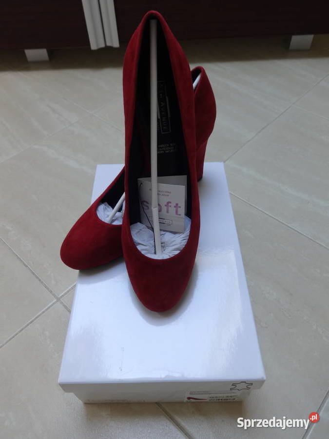 Czółenka 5th Avenue z naturalnej skóry model Tomaszów Mazowiecki