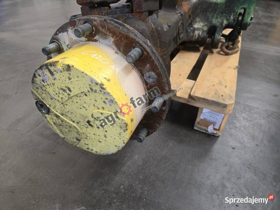 Przedni most John Deere 6120M 6140R dolnośląskie Byków