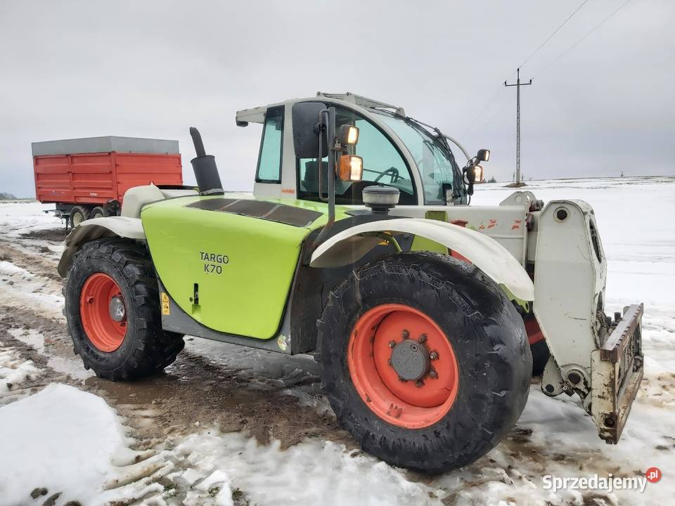 Ładowarka teleskopowa Claas Targo K 70 prod 2002 Jabłonowo Pomorskie