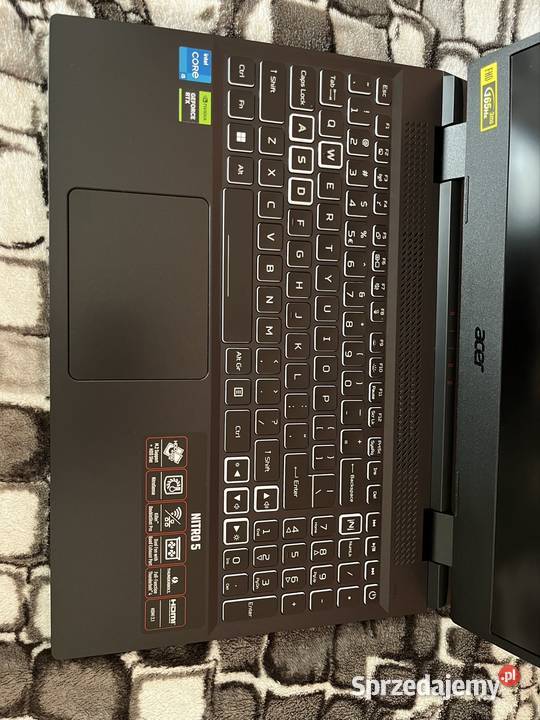 Laptop do gier Acer Nitro 5 i512500H16GB512 Prochy