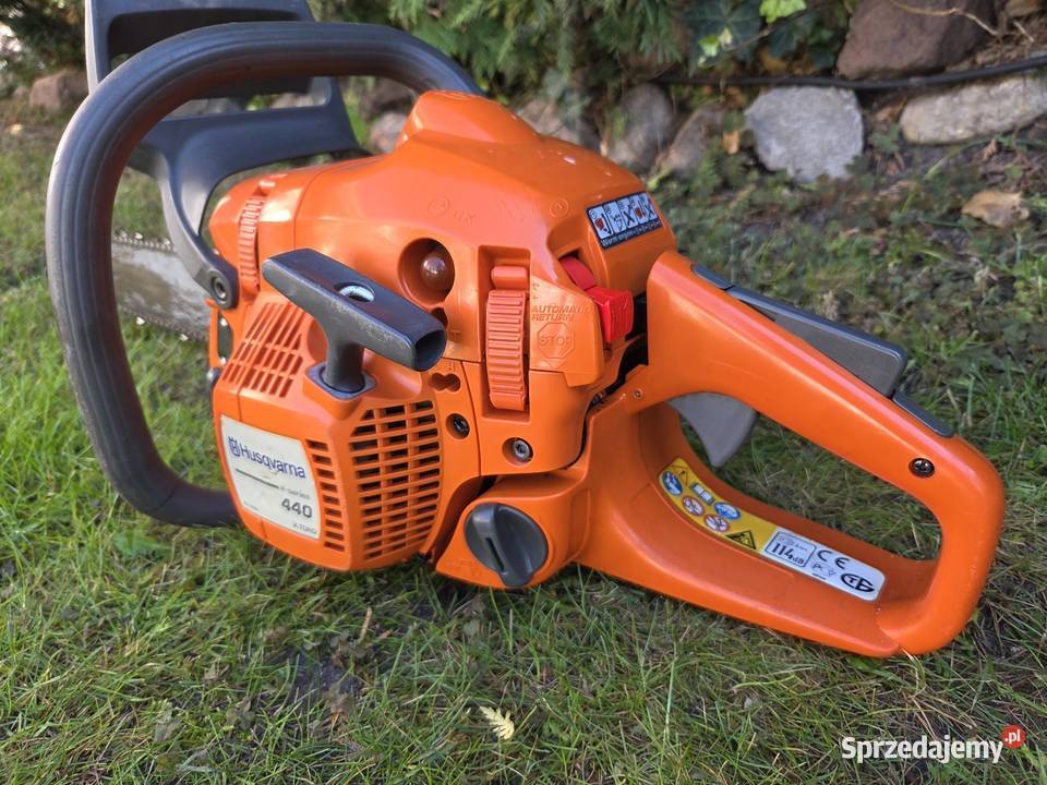 Piła husqvarna 440 moc 245 Uszkodzona Wysyłka Łowicz