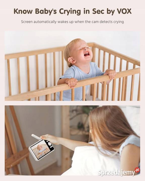 Niania elektroniczna Annke biały Myszyniec