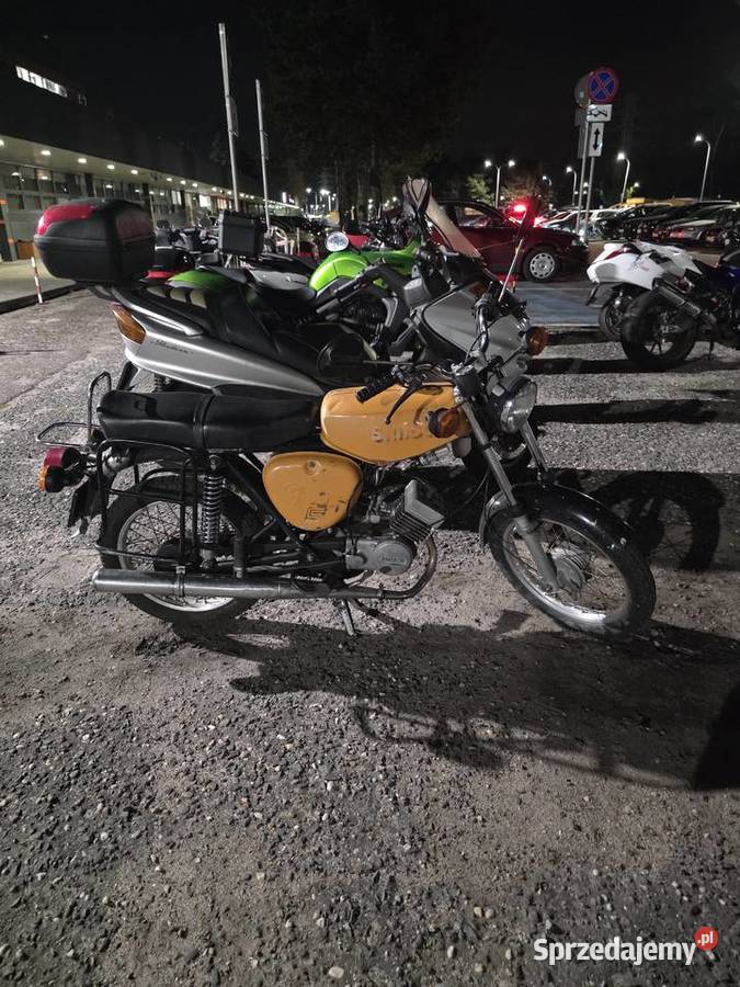 Rama simson ddr sahara braun dokumenty papiery Motoryzacja Wodzisław Śląski