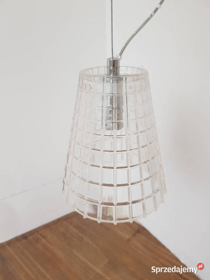 Lampa wisząca STOŻEK SZKŁO mała fajna stół Warszawa sprzedam