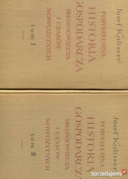 Powszechna historia gospodarcza T12 Kuliszer Pozostałe Szczecin