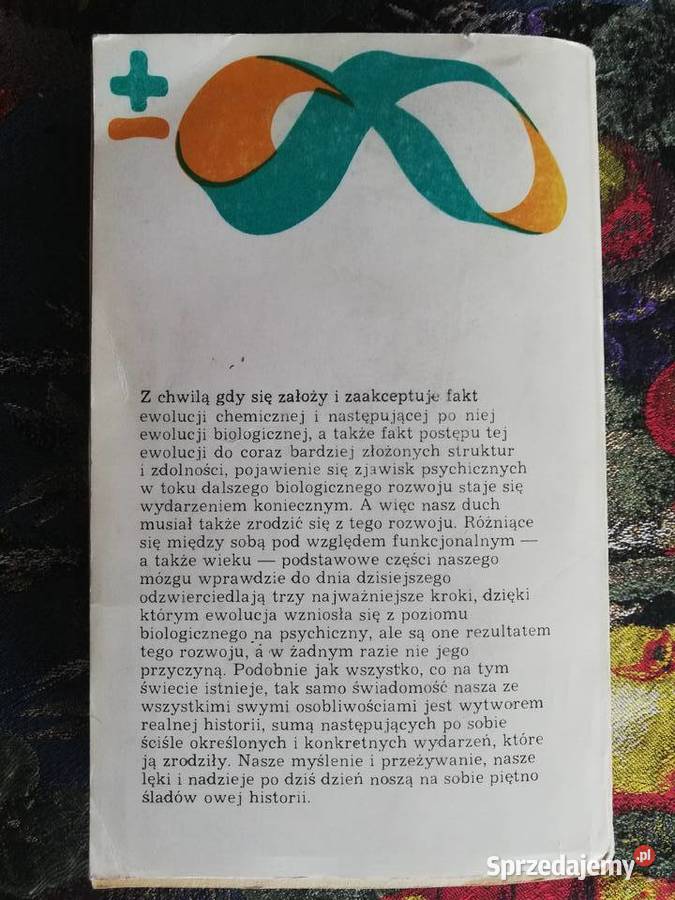 Duch spadł z nieba Hoimar von Ditfurth Książki naukowe i popularnonaukowe Kraków