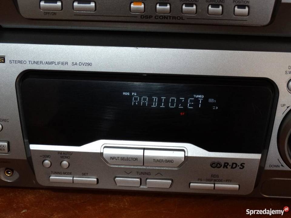 Amplituner Technics SADV290 z korektorem mocny Jasło