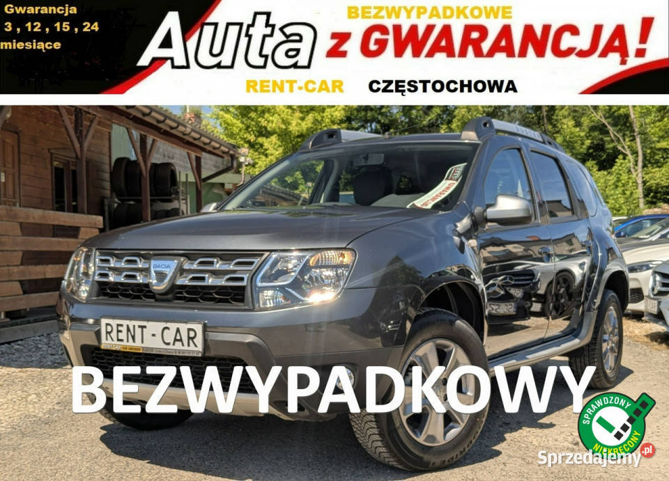 Dacia Duster 12i125OPŁACONY tempomat Częstochowa