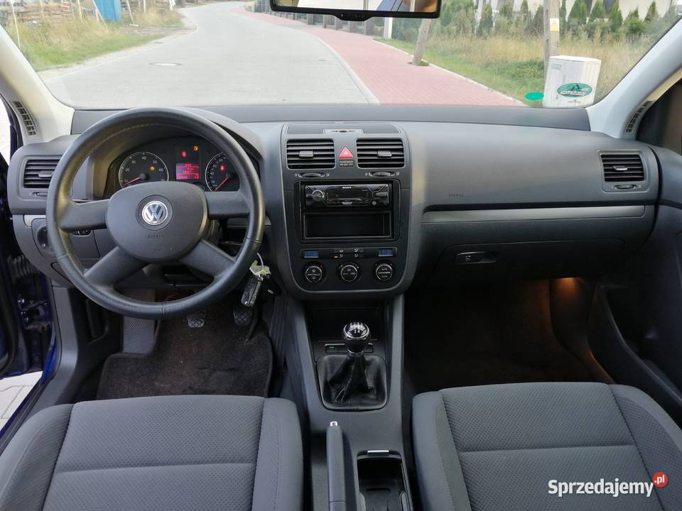 VW Golf 5 z Niemiec 16 MPI Opłacony nowe opony niebieski kujawsko-pomorskie Chełmno