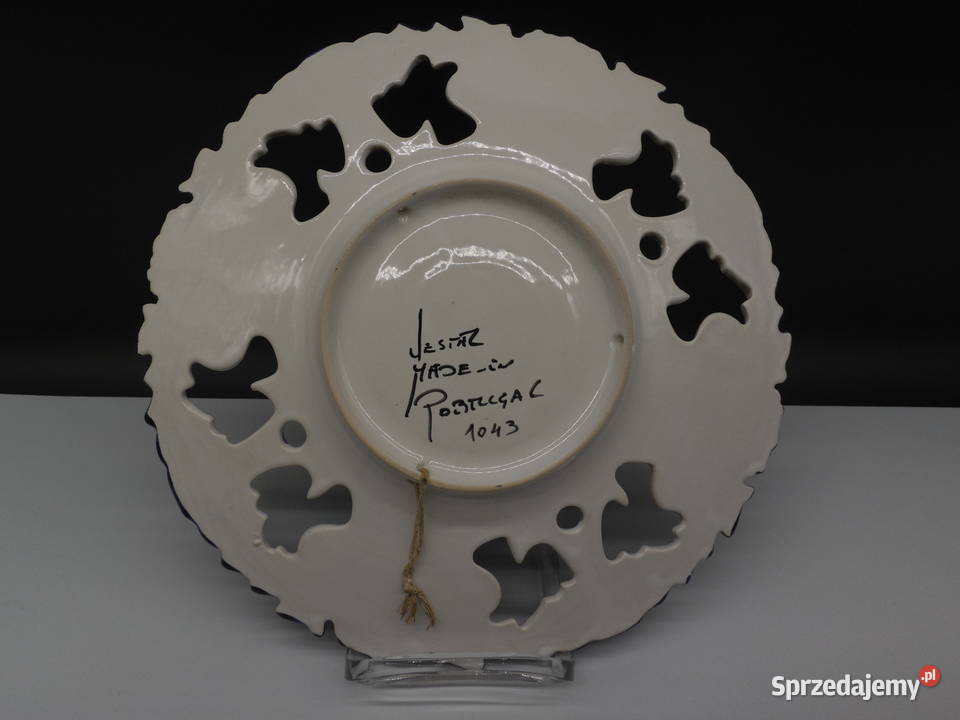 Ażurowy Talerz Ceramiczny Vestal Alcobaa Raszków