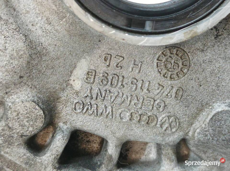 POMPA OLEJU 074115109B 25 TDI VW Volkswagen osobowe Smarowanie silnika sprzedam