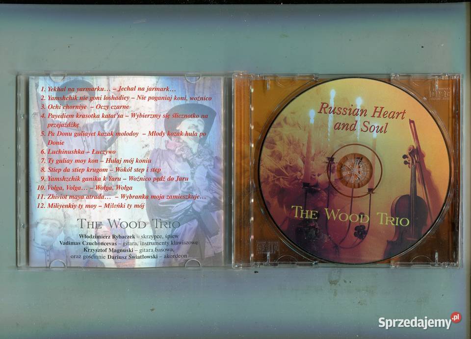 Russian Heart and Soul The Wood Trio Płyta CD zachodniopomorskie Szczecin