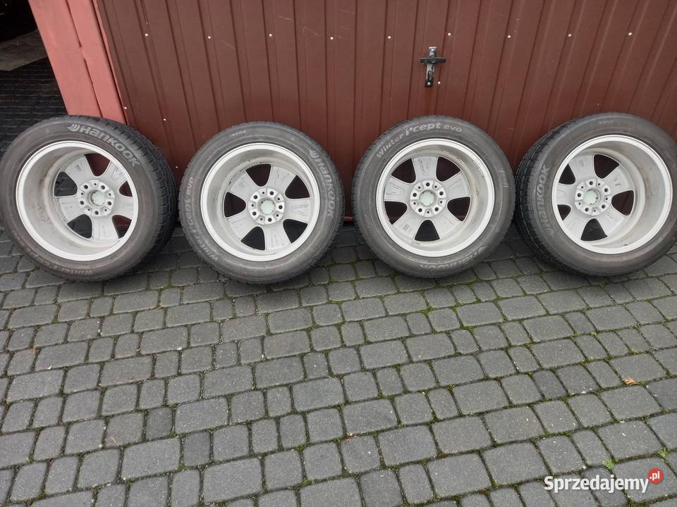 Alufelgi BMW f10 f11 R17 z oponami zimowymi Olesno sprzedam