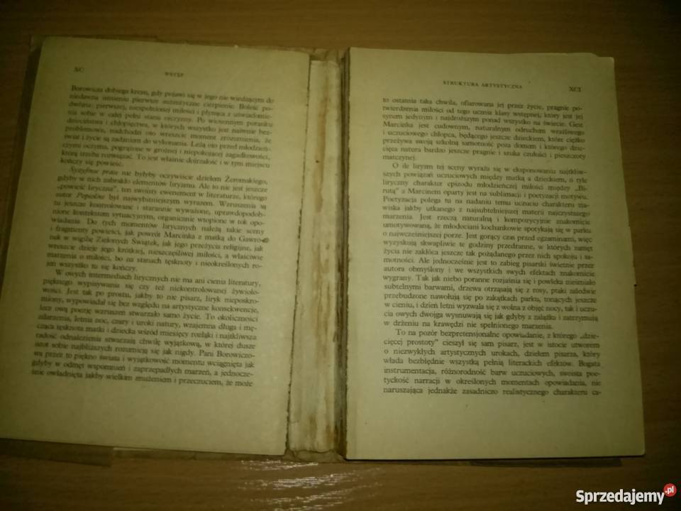 Książka Syzyfowe prace Stefan Żeromski 1984 Kielce