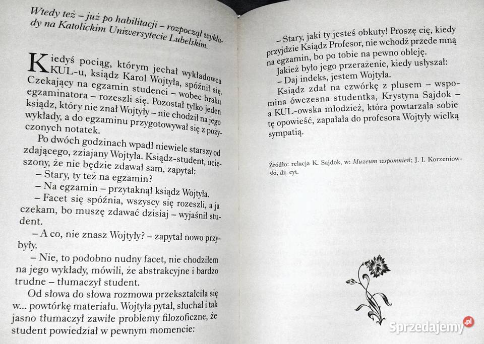 Kwiatki błogosławionego Jana Pawła II Janusz Chełm