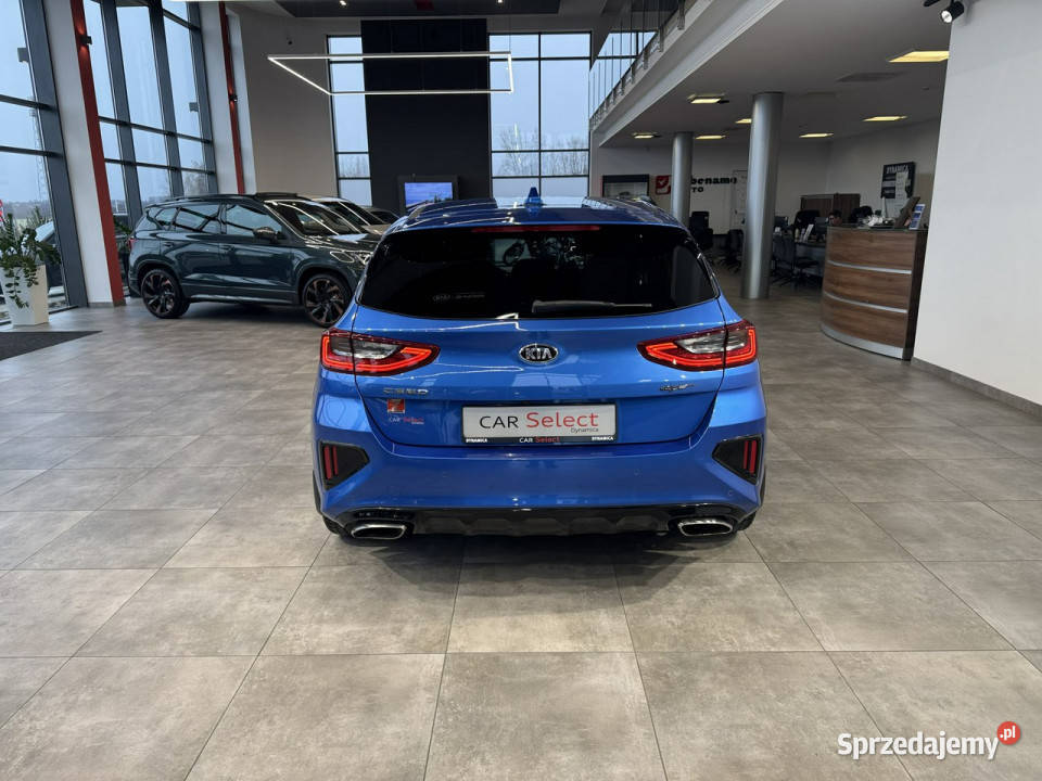 Kia Ceed VAT 23 GT 16TGDI 204 DCT 2019 r salon I Kia Myślenice