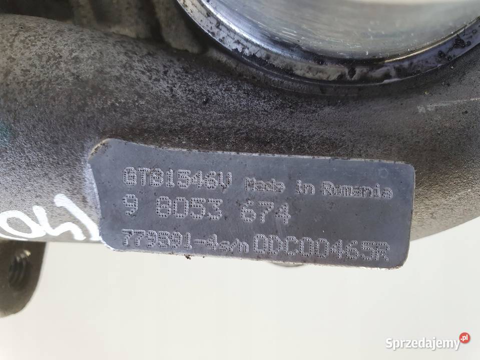 TURBOSPRĘŻARKA Opel Astra IV J 17 CDTI turbo osobowe Rudka sprzedam