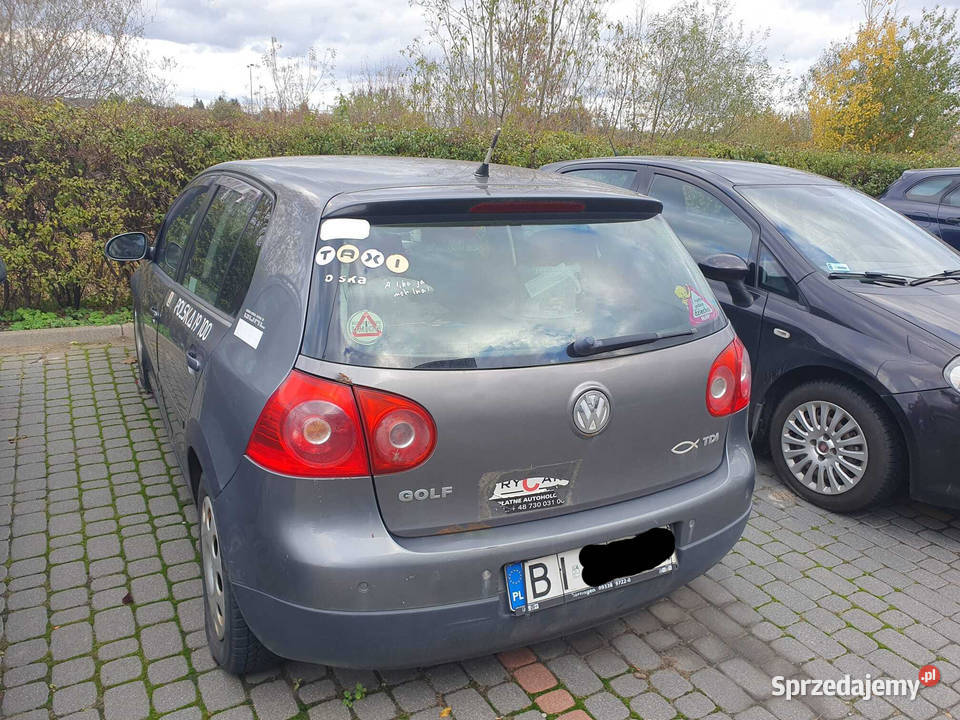 VW golf V 2006 19 tdi 105 Motoryzacja Białystok sprzedam
