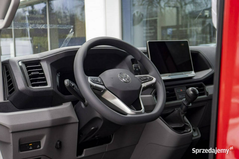 Volkswagen Crafter FL Podwozie z pojedynczą czerwony Łódź