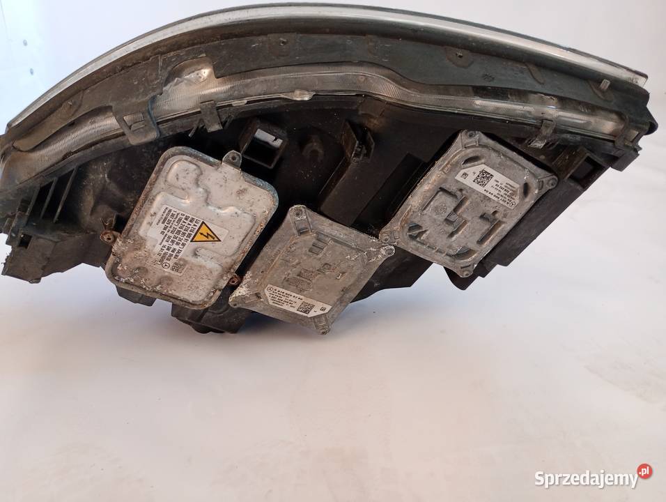 Mercedes sklasa w221 lift lampa prawa reflektor Poznań