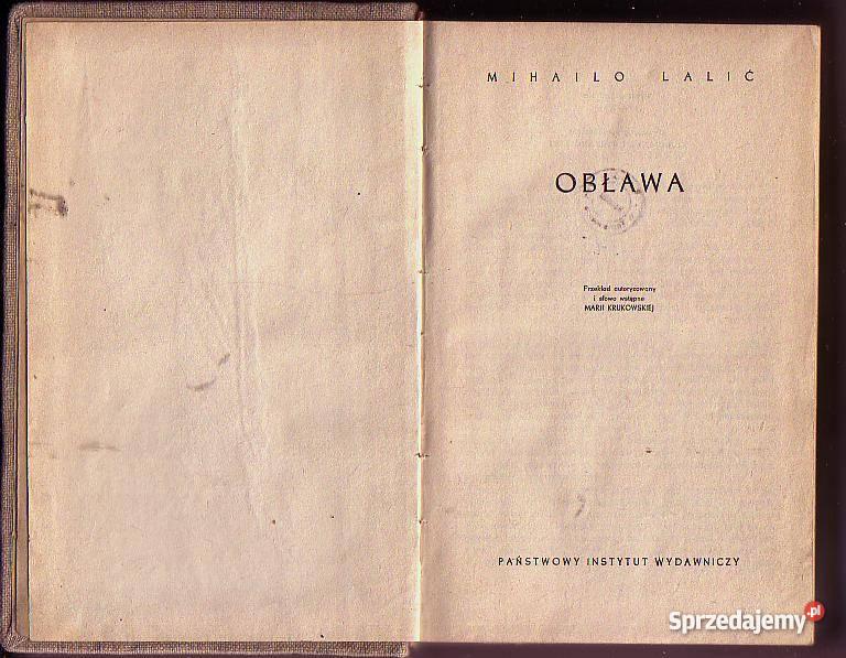 5296 OBŁAWA MIHAILO LALIĆ Czyrna