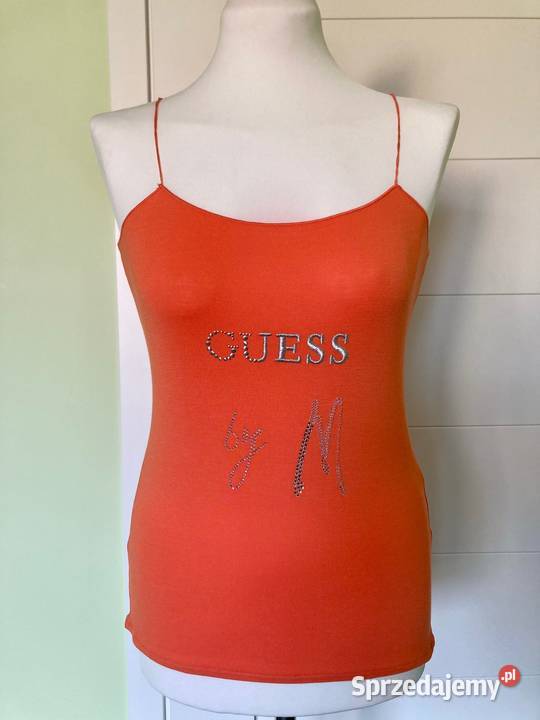 Nowy top bluzka pomarańczowy Guess by Marciano Nisko sprzedam