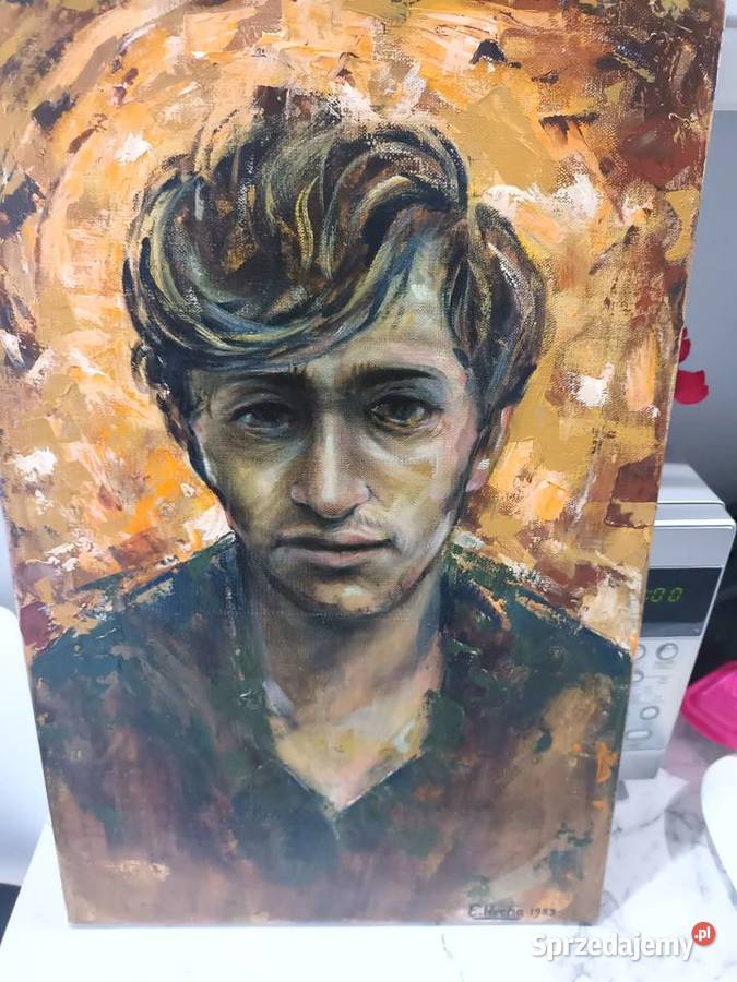 Portret młodego Jana Cybisa Malbork sprzedam