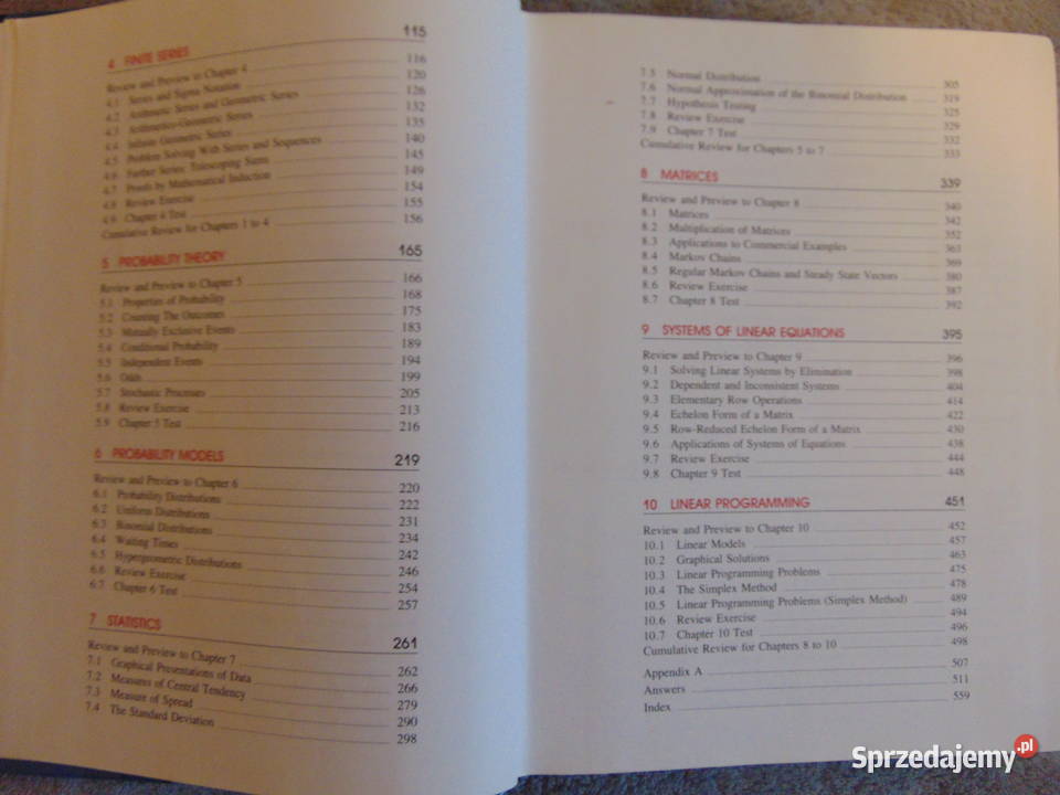 Finite Mathematics A J Stewart Lublin