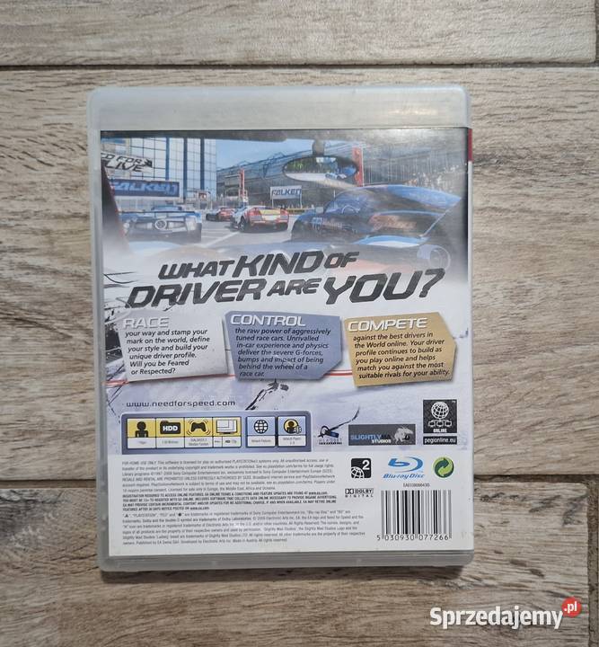 Gra Need For Speed Shift 3 PlayStation 3 Sony Playstation 3 Żuromin sprzedam
