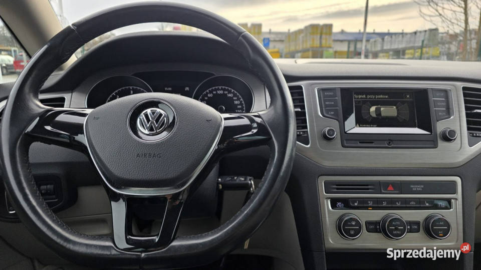 Volkswagen Golf Sportsvan malutki przebieg 28 ESP Lębork