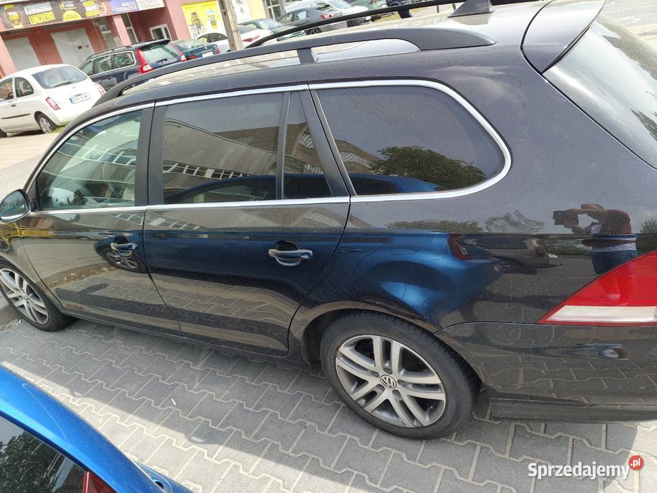 Samochód osobowy czarny Golf Łódź